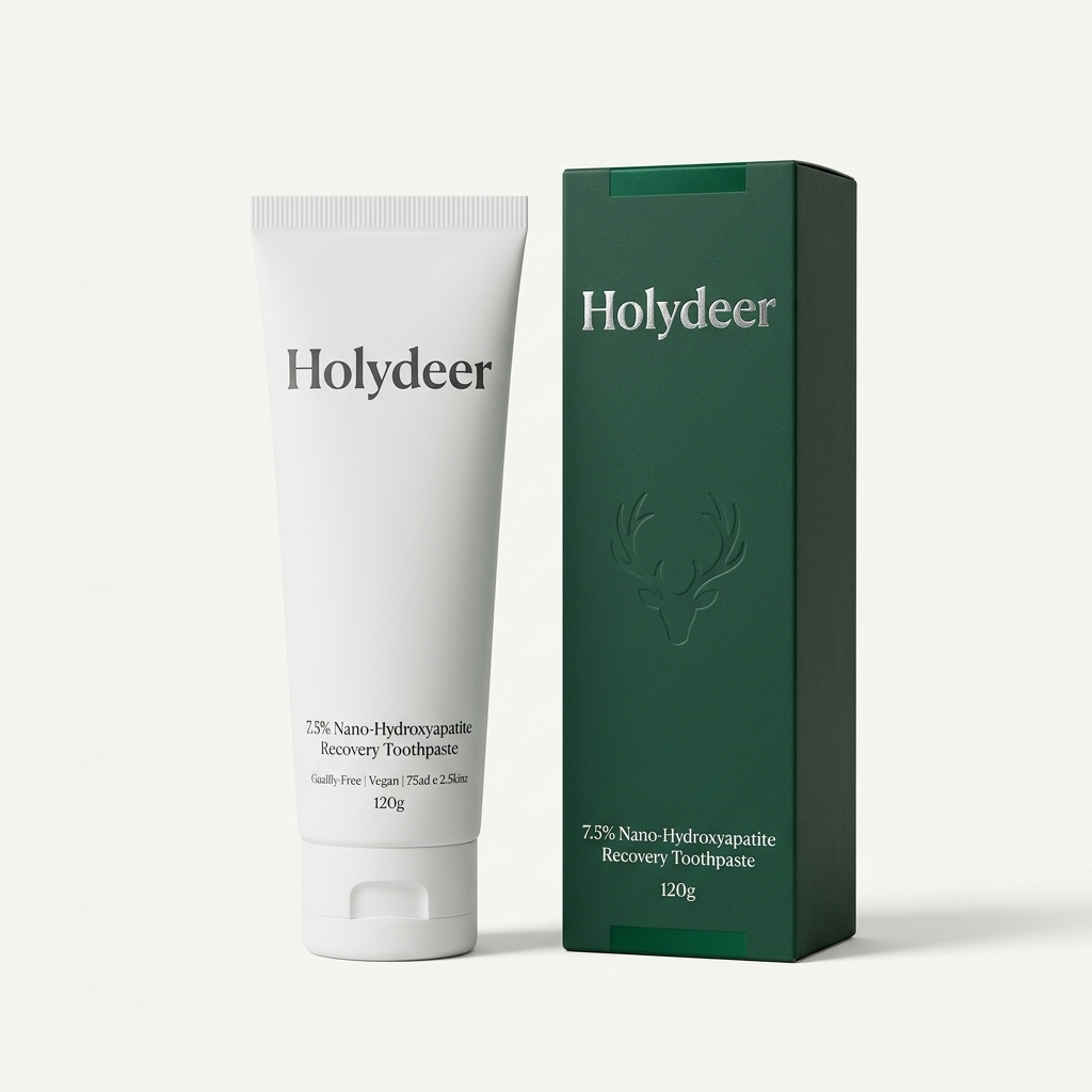 Holydeer Recovery Toothpaste (7.5% Nano Hydroxyapatite)